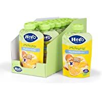 Hero Baby Mi Fruta - Bolsita de Fruta sabor Mediterráneo- Sin Azúcares Añadidos- para Bebés a Partir de los 12 Meses…